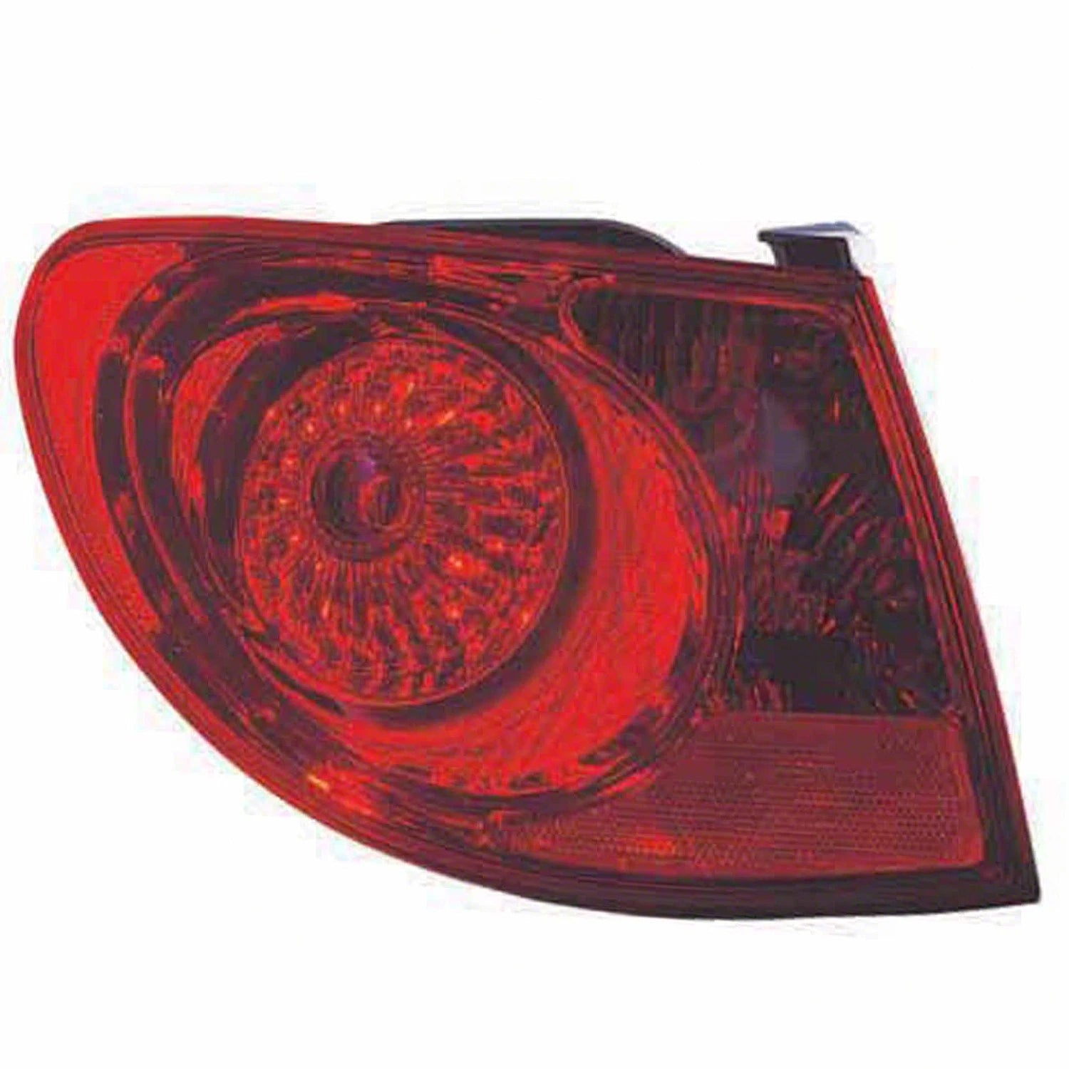 Tail Light Assembly Driver Side Replacement for Hyundai Elantra (2007–2010)
