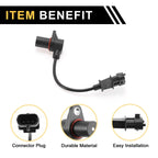 1 Pc Crankshaft Position Sensor No.391804A800 for KIA K2500 (2010)