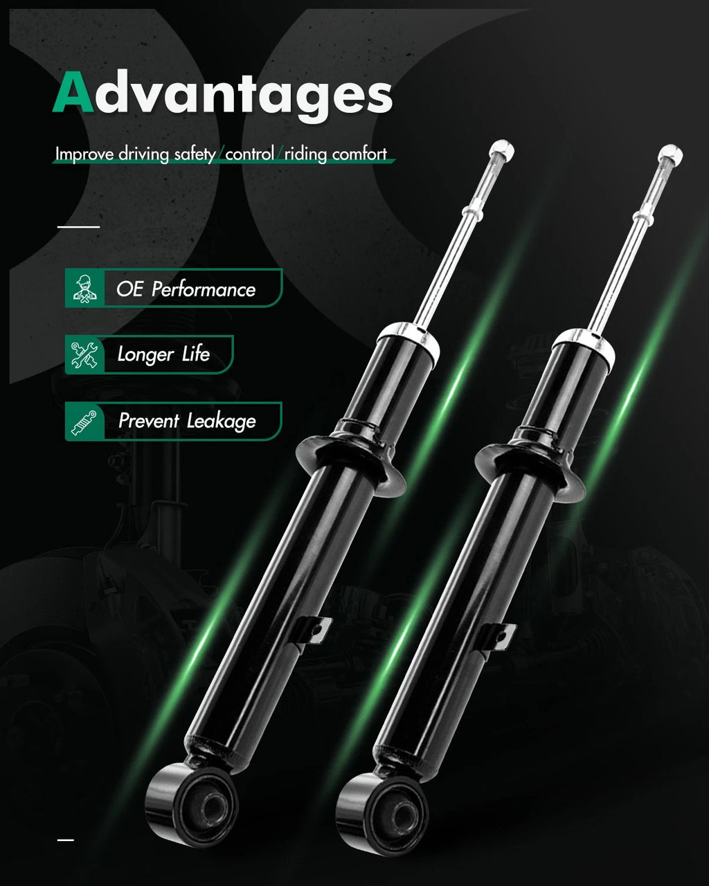 Front Shocks Struts for Lexus GS300 GS400 GS430 (1998–2005)