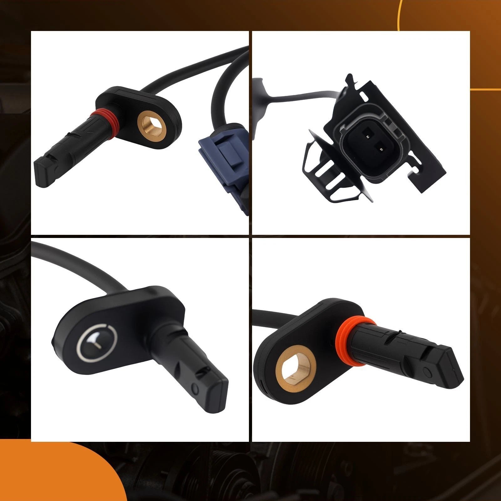 Front Rear ABS Wheel Speed Sensor for Honda CR-V (2007–2011) ALS1086 084-4333