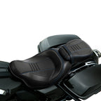 Gel Driver Passenger Seat for Harley Touring Street Glide Road King (2009–2023)