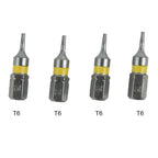 1/4 Inch Screwdriver Bit Set for (25mm)