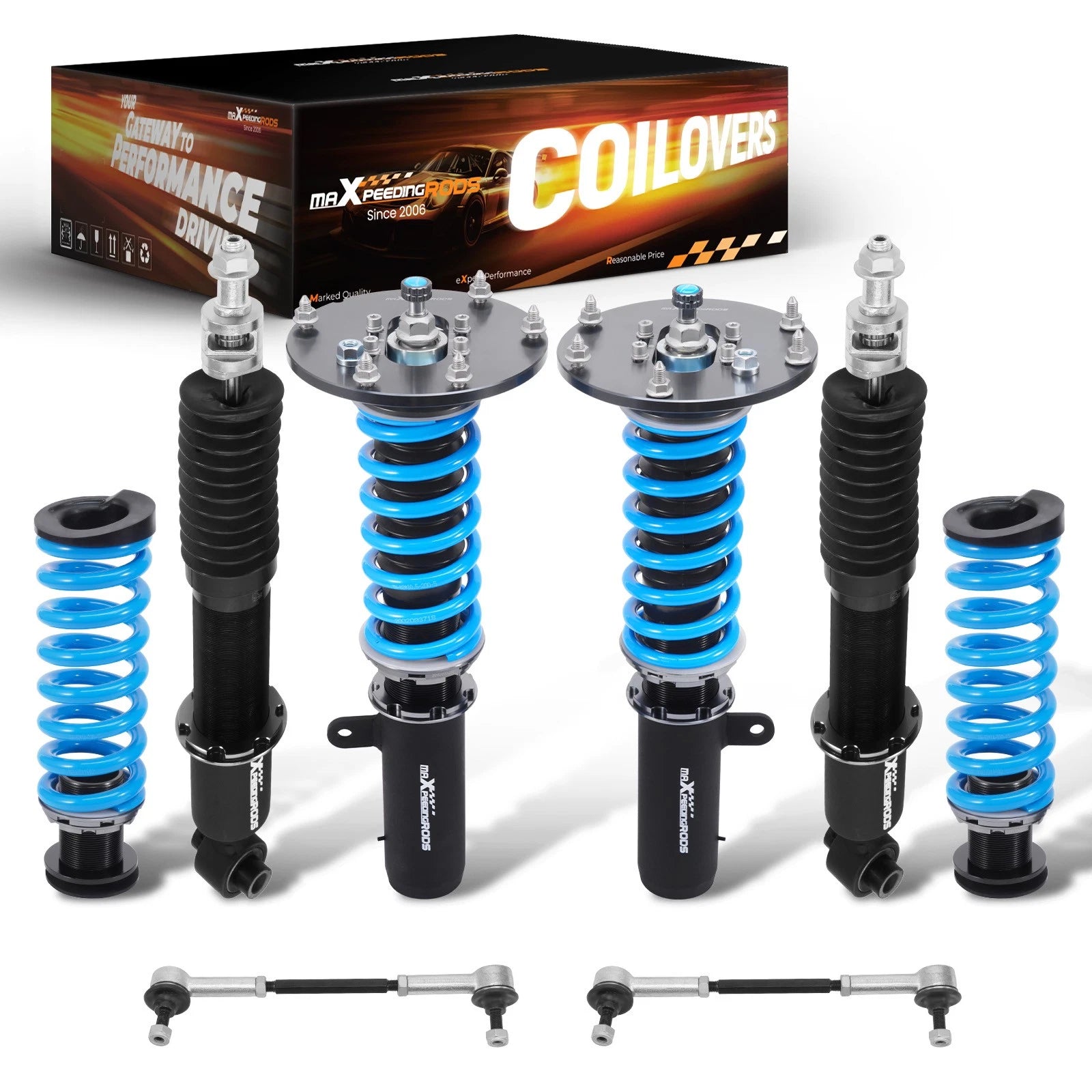 Coilovers Suspension Lowering Kit for BMW F87 M2 (2016–2021)