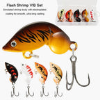 5pcs VIB Lure Set for Bass Trout Fishing (Metal Aluminum Alloy)