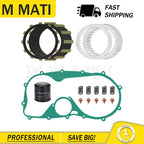 Clutch Friction & Steel Plates for Kawasaki Vulcan 800 900 (1996–2018)