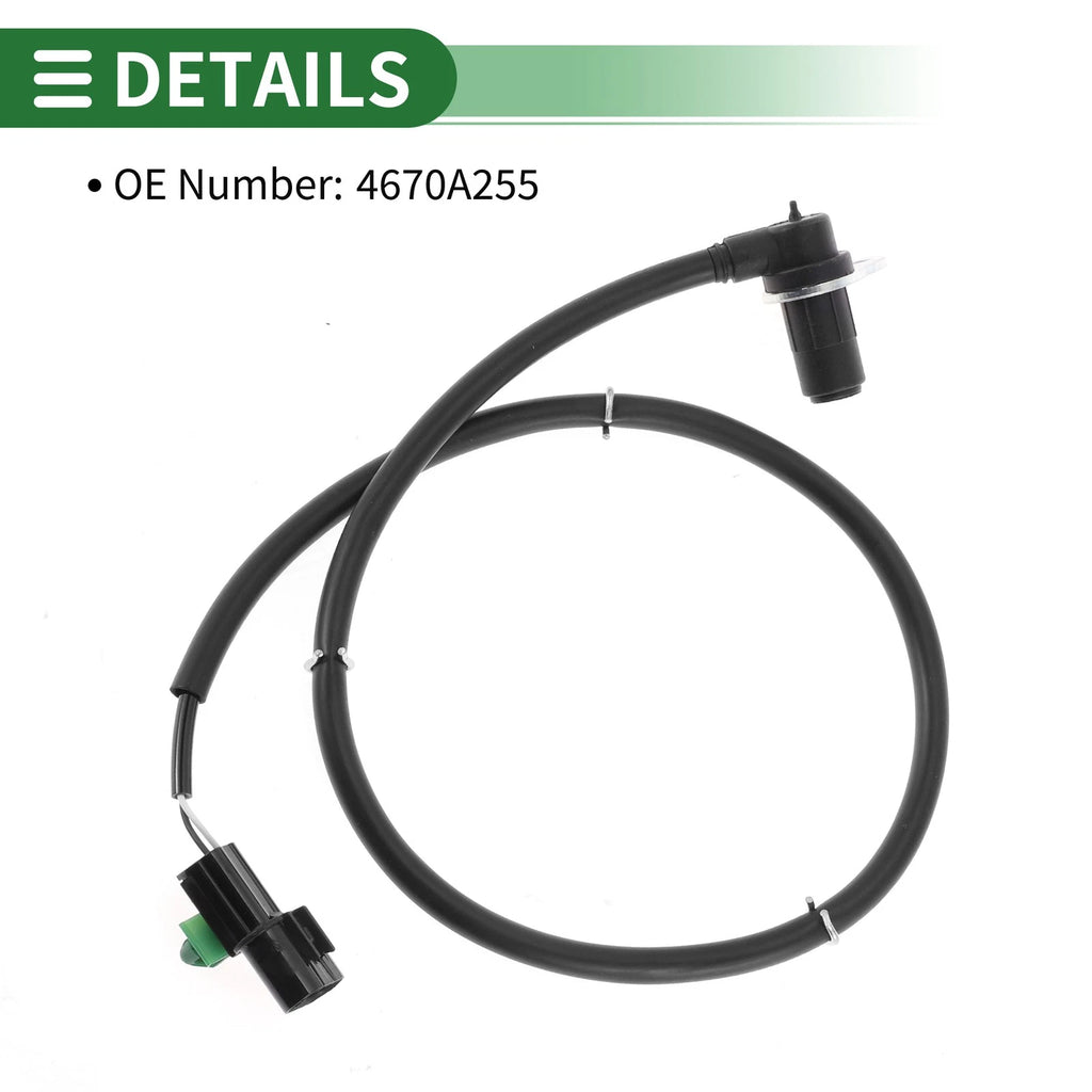 ABS Wheel Speed Sensor No. 4670A255 for Mitsubishi Montero IV (2006–2016)