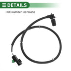 ABS Wheel Speed Sensor No. 4670A255 for Mitsubishi Montero IV (2006–2016)