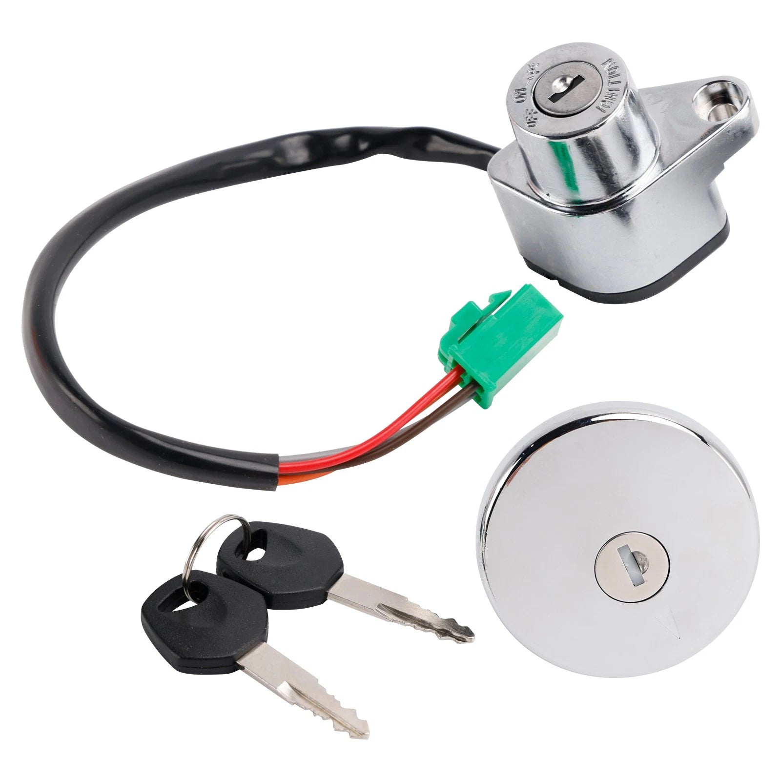 Ignition Key Lock Fuel Cap Set for Suzuki VS1400 Boulevard S83 (2005–2009)