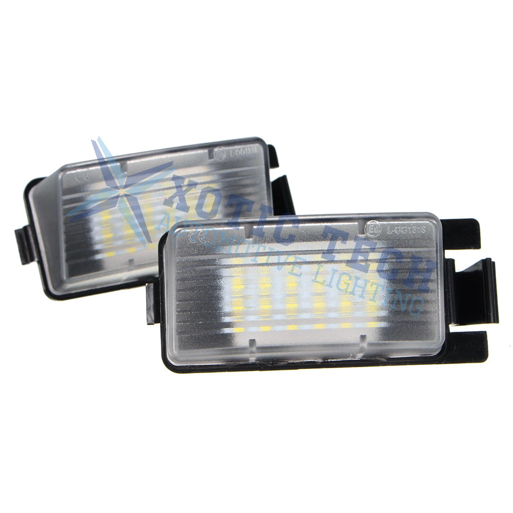 White LED License Plate Light Kit for Nissan 350Z 370Z GTR Leaf (2003-2020)