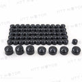 63pcs Black Caps Cover Kit for Harley Sportster (2004–2015)