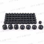 63pcs Black Caps Cover Kit for Harley Sportster (2004–2015)