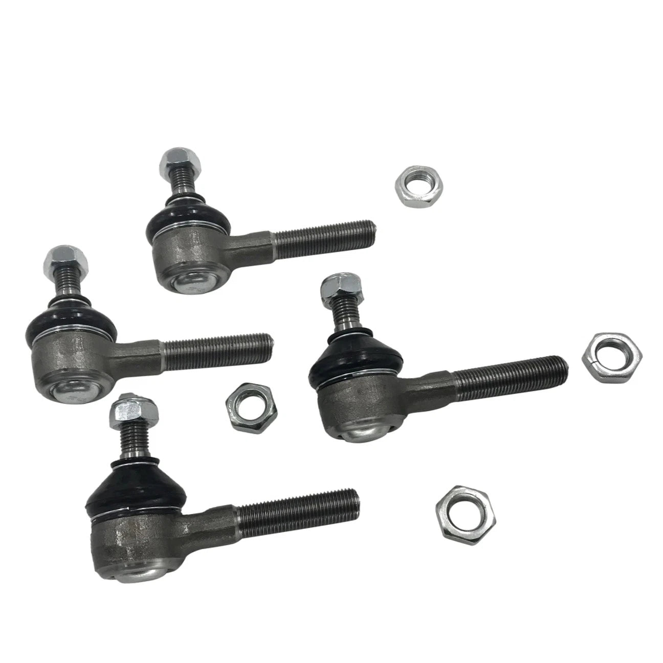 Set of 4 Inner/Outer Tie Rod Ends for Volkswagen Super Beetle Transporter (1968–1979)