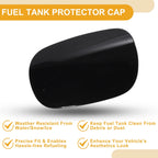 Fuel Tank Door Cap for Mercedes-Benz C180 C200 (No.2057570106) Black