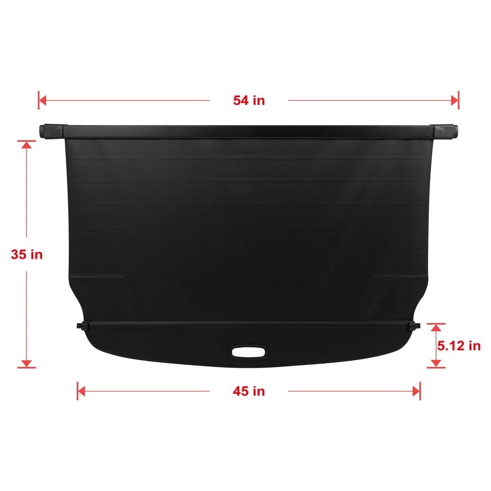 Cargo Cover for Kia Sportage (2023–2025) Retractable Black