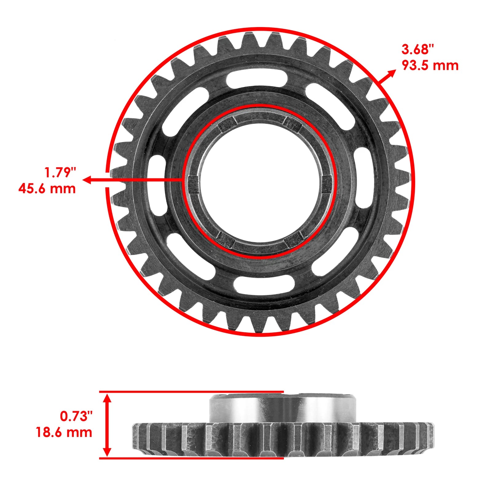 Starter and Clutch Gear Set for Honda TRX450ER (2006-2014)