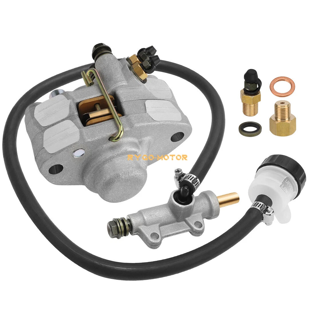 Rear Brake Caliper & Master Cylinder for Polaris Scrambler 400 500 (1998–2004)