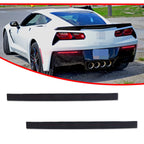 2X Rear Bumper LED Tail Light Reflector for Corvette C7 (2014–2019)