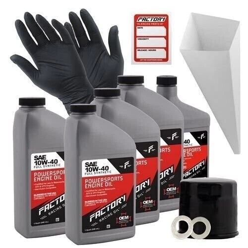 10W40 Oil Change Kit for Suzuki C90B, VL1500 LC (2005–2016)