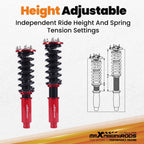Coilover Suspension Kits for Honda Accord (2003–2007) Acura TL (2004–2008)