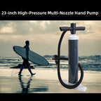 High-Pressure Hand Pump for Inflatable Boats Surfboards (30 PSI)