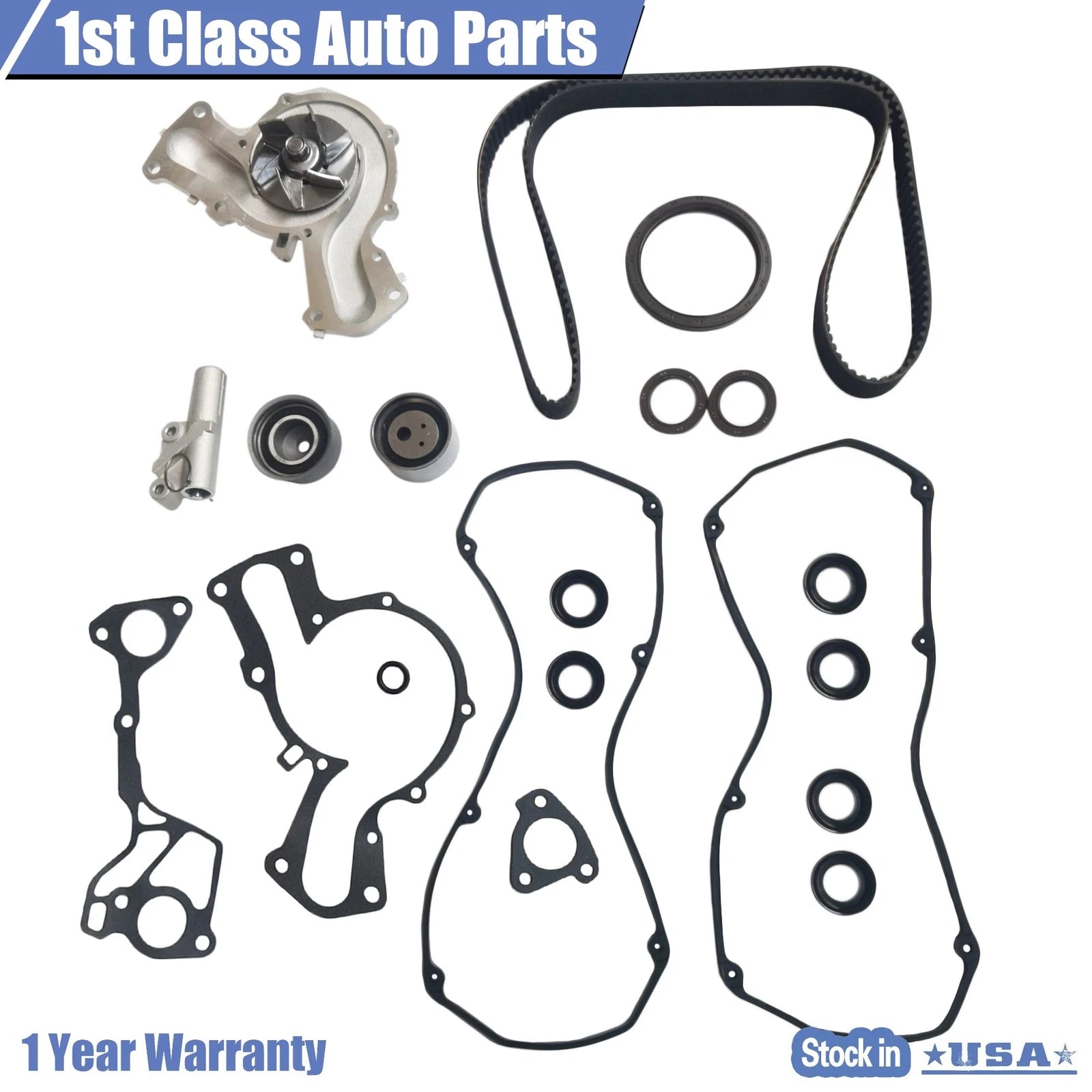 Timing Belt Kit & Water Pump for VW Passat, Audi A4 (2001–2006) 1.8L Turbo
