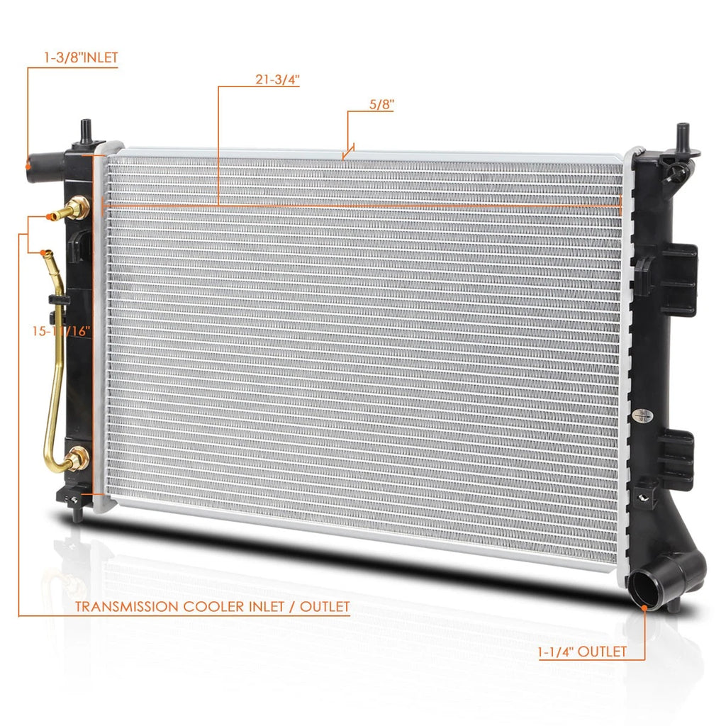 Full Aluminum Radiator for Hyundai Elantra Coupe (2011–2013) DPI-13202
