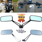 Pair of 8mm 10mm Rear View Side Mirrors for Scooter Motorcycle