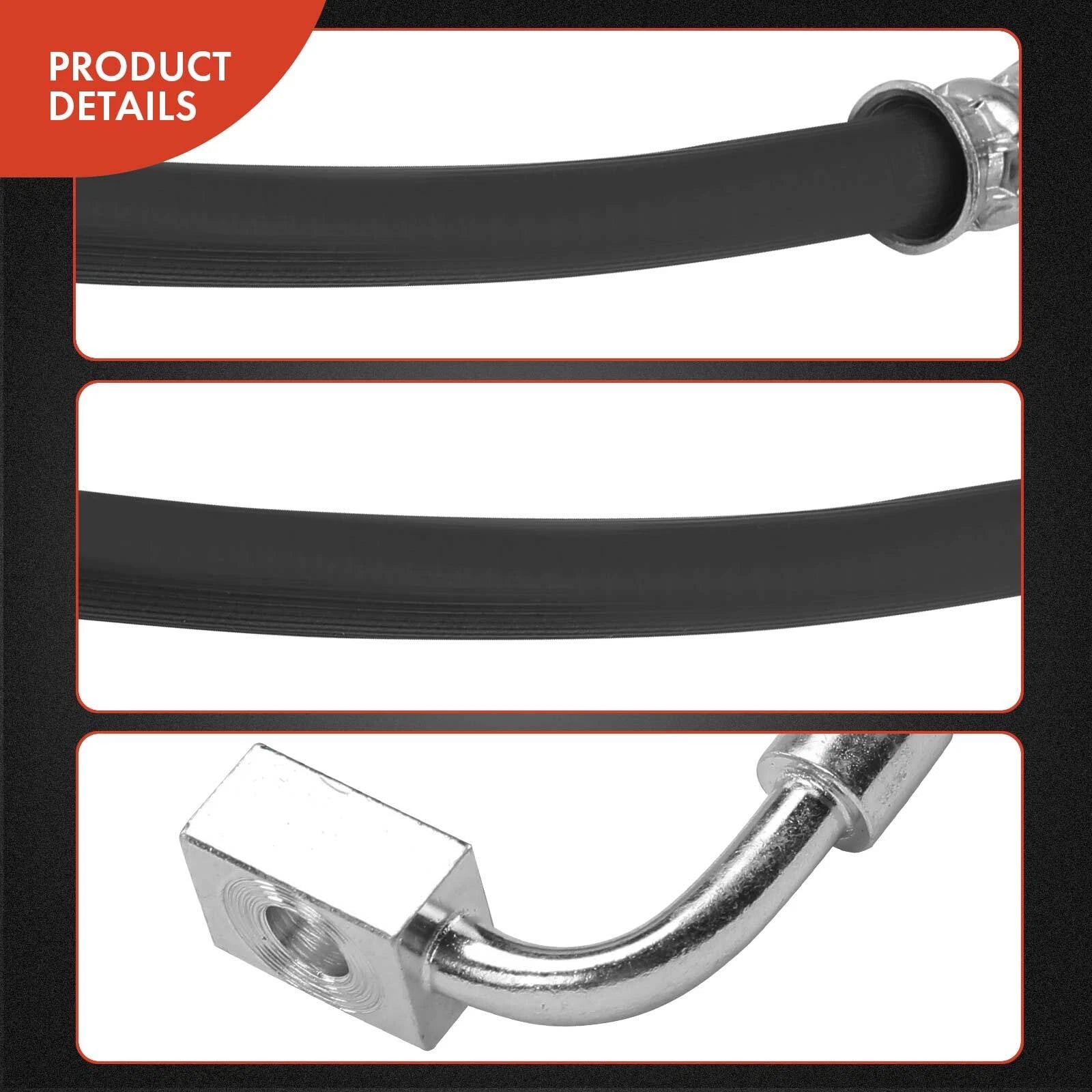 2X Rear Brake Hydraulic Hose for Ford Ranger (2010–2011)