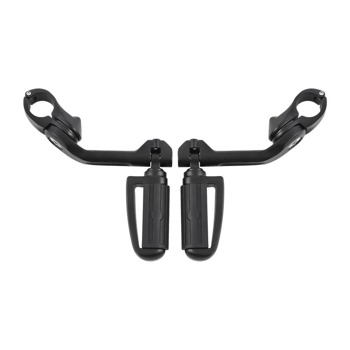 1 1/4'' Long Angled Highway Bar Male Mount & Footpeg Pegs for Harley Touring