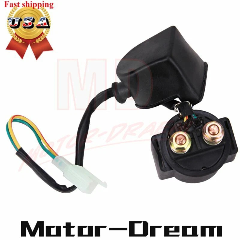 Starter Solenoid Relay for GY6 50cc 90cc 110cc 125cc ATV Moped Scooters (2000–2023)