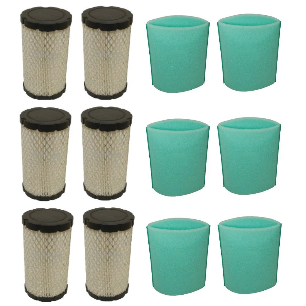 6PK Air Filter Kit for (793569, GY21055, MIU11511, 063-4026-00, 793685, MIU11513)