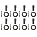 Set of 8 Denso Double Platinum Spark Plugs & Coil Boots for 4Runner Land Cruiser