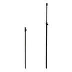 Adjustable Telescopic Fishing Rod Pod Rest 30-50cm, 48-75cm for Bank Fishing