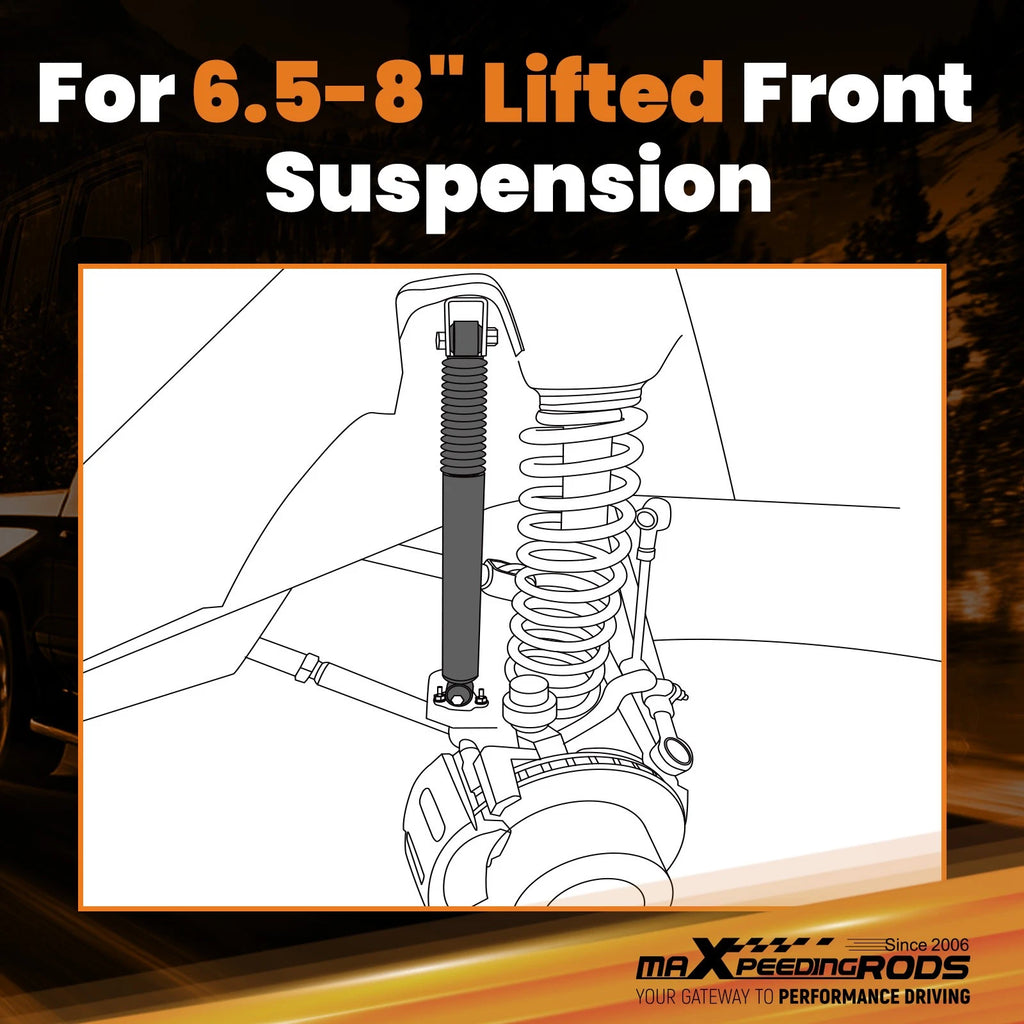 Powder Coated Lift Kit Shock for Chevy Silverado/Sierra 1500 2WD (1999–2007)