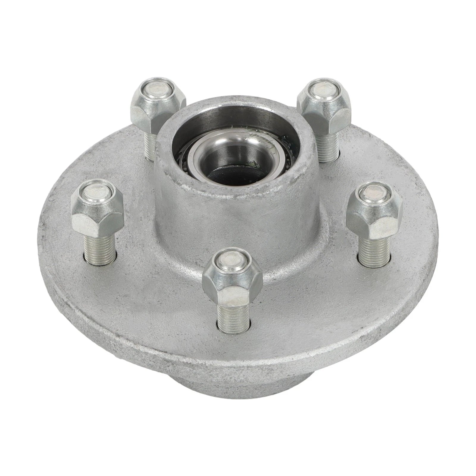 5 Lug Galvanized Pre Greased Trailer Hub for 3500lb Trailer Axle