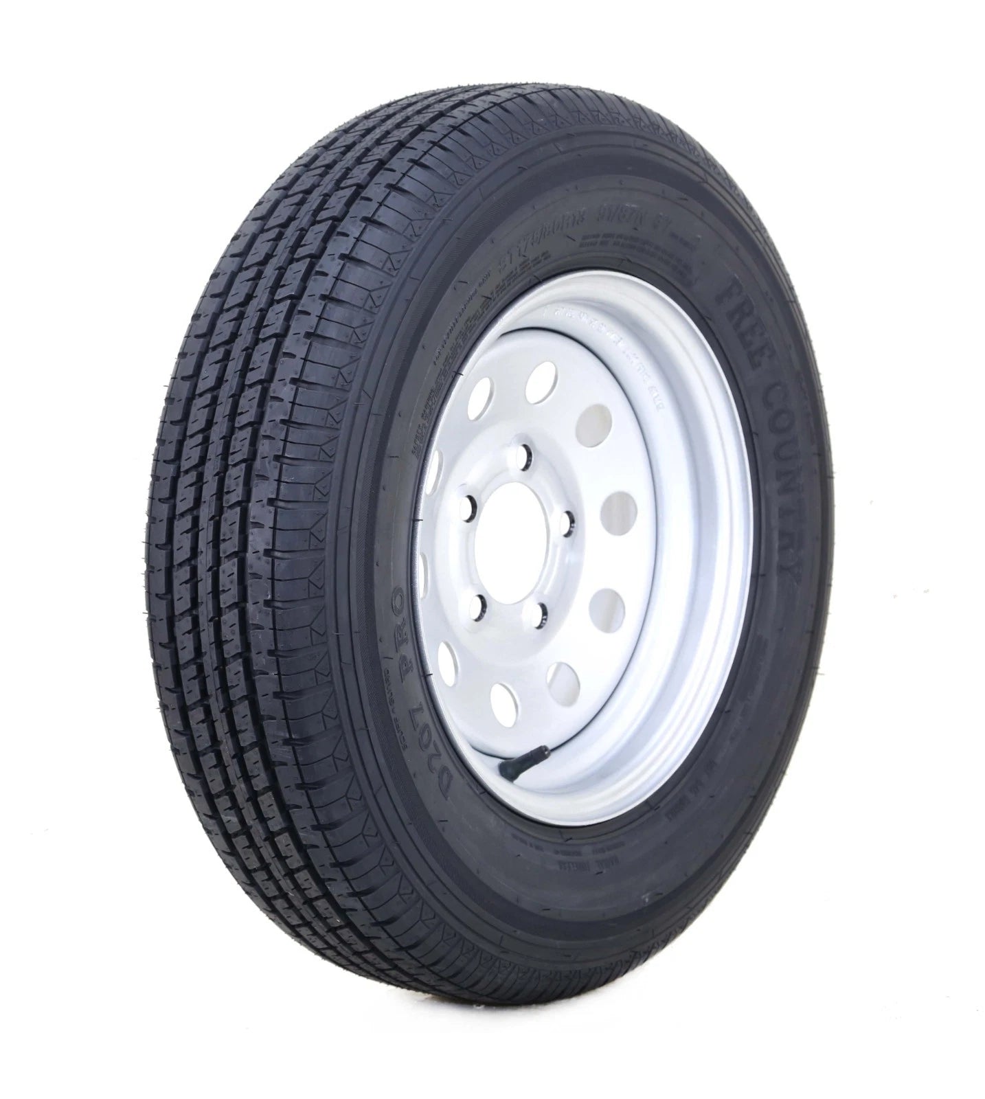 Free Country Trailer Tire Rim ST175/80R13 6-Ply 5 Lug x 4.5" (C)