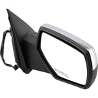 Set of 2 Heated Manual Fold Mirrors for Chevy GMC Sierra 1500