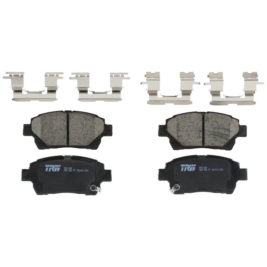 Set of 4 Disc Brake Pads for Scion xA (2005–2006)
