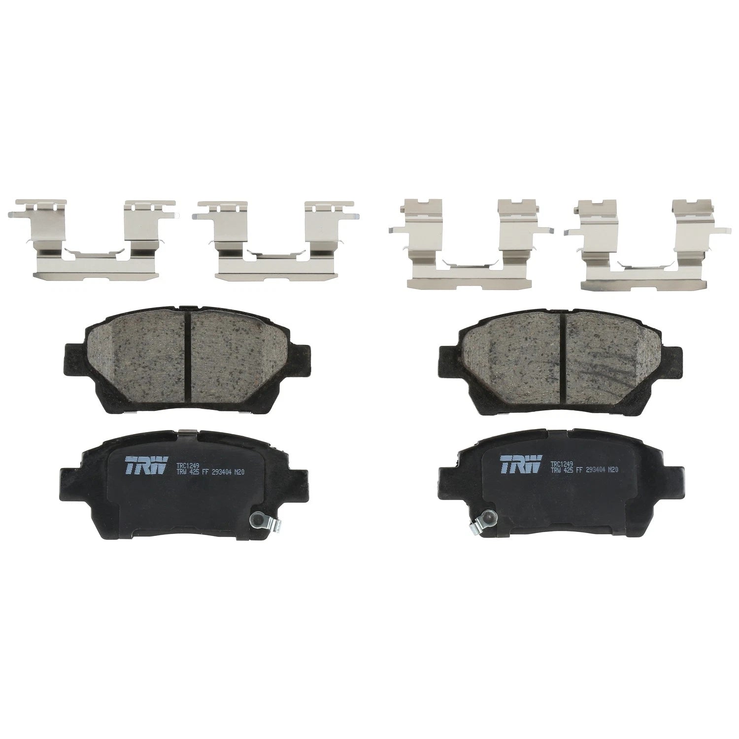 Set of 4 Disc Brake Pads for Scion xA (2005–2006)
