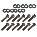 Chromoly Header Exhaust Manifold Bolts for GM LS Series (LS1, LS2)