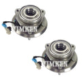 Set of 2 Front Wheel Bearing & Hub Kit for Chevy Suzuki Pontiac (AWD)