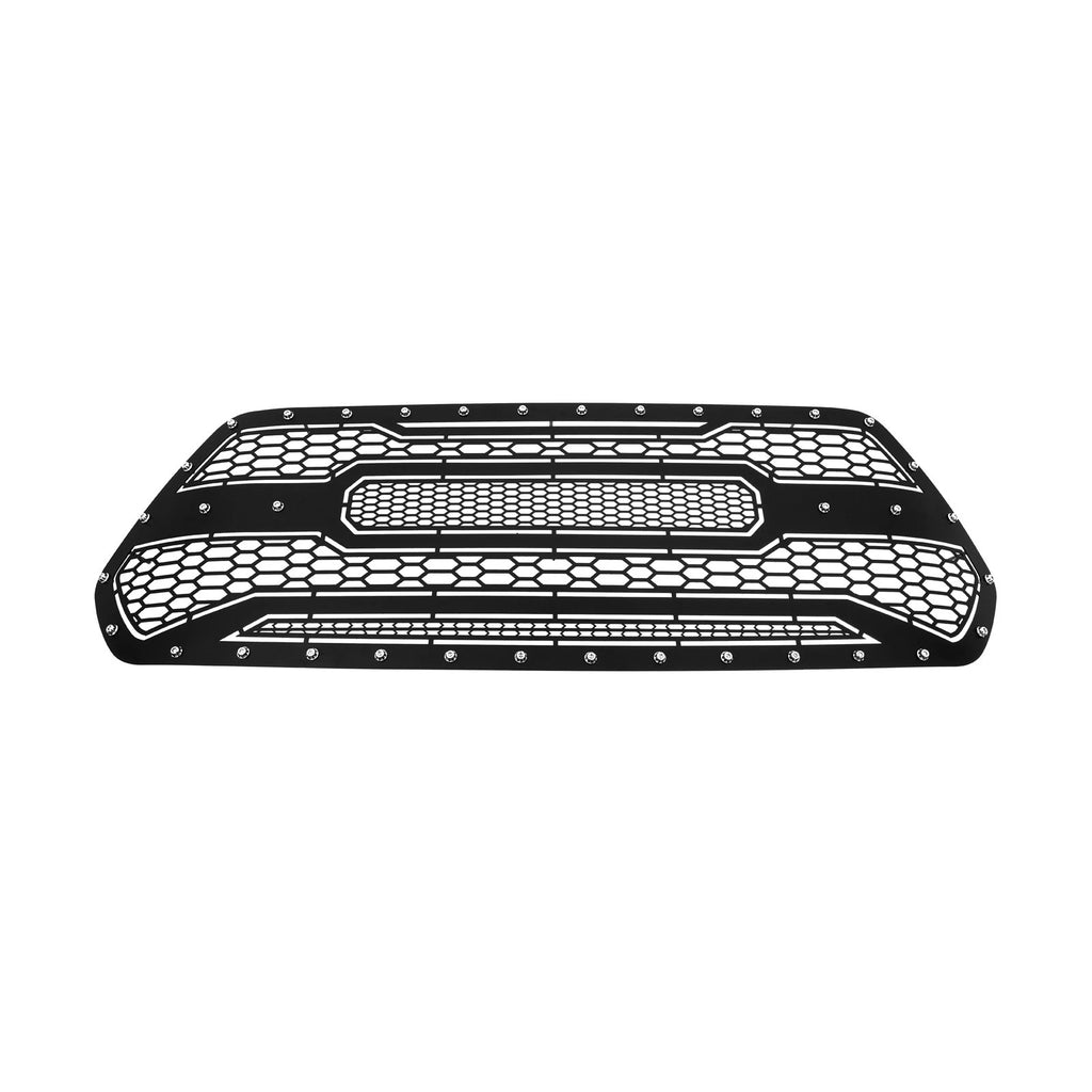 Stainless Black Laser Cut Grille Insert for Toyota Tacoma (2016–2017)