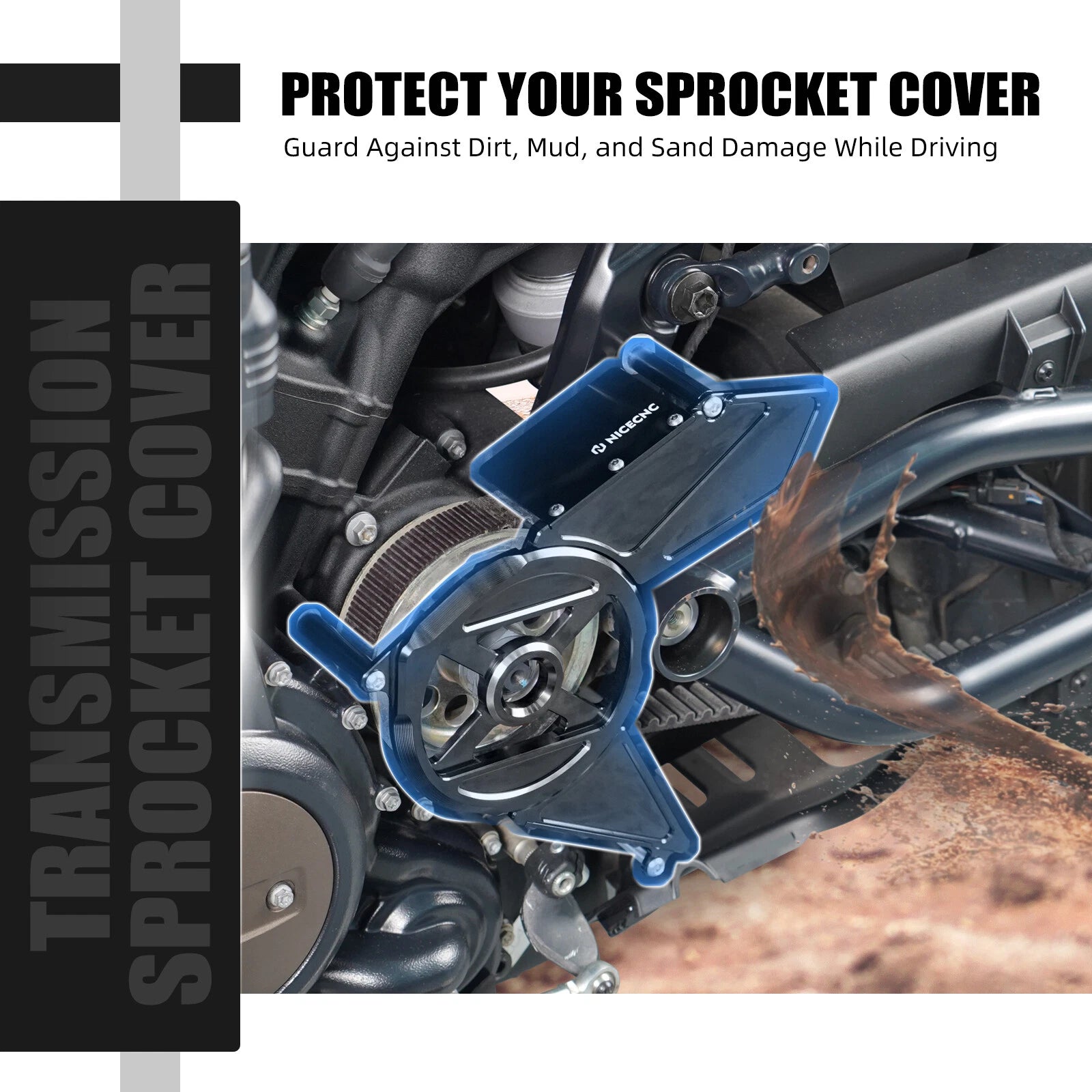 Transmission Sprocket Belt Cover for Harley Sportster S RH1250S (2021–2024)
