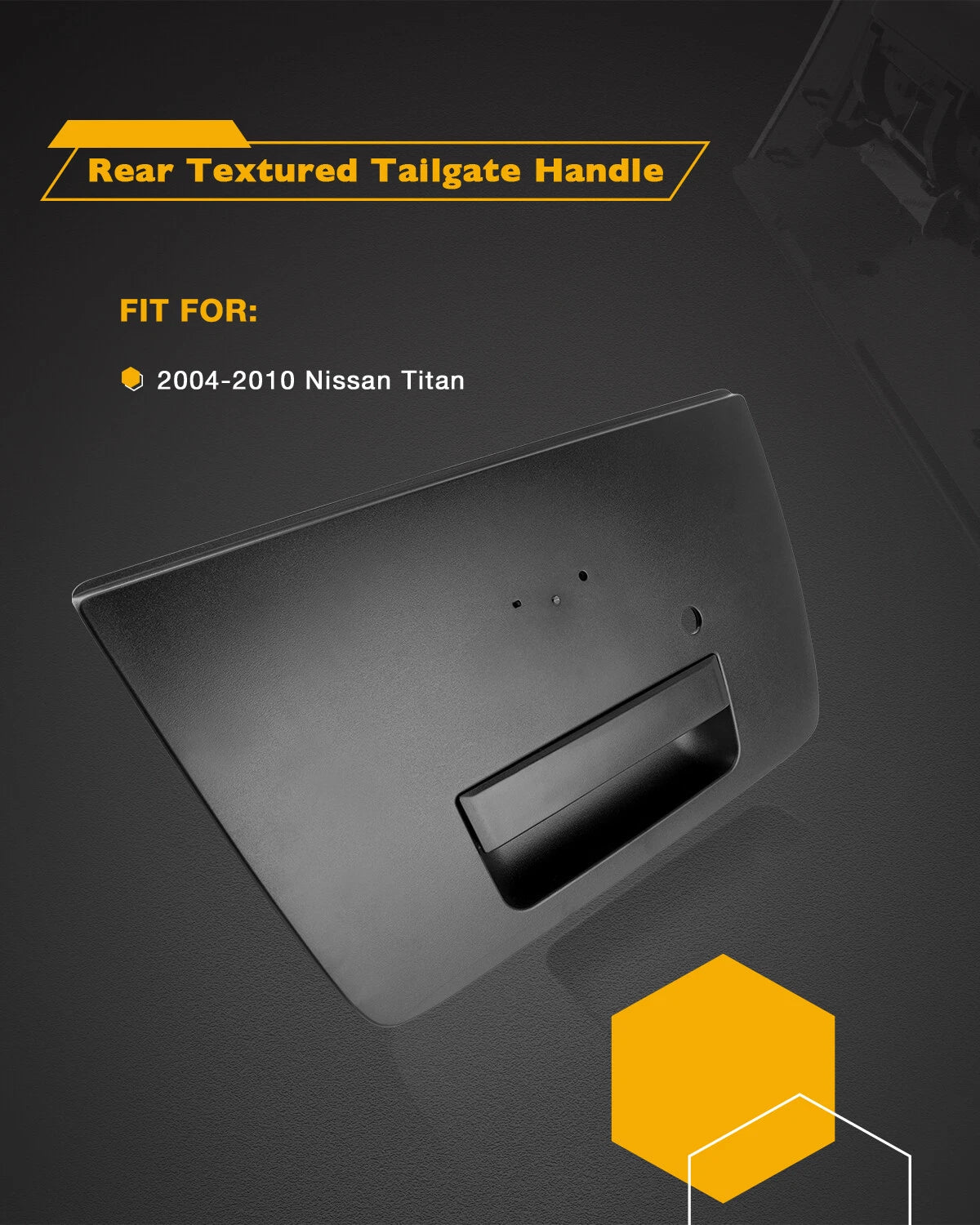Rear Tailgate Liftgate Door Handle for Nissan Titan (2004–2012) NI1915110