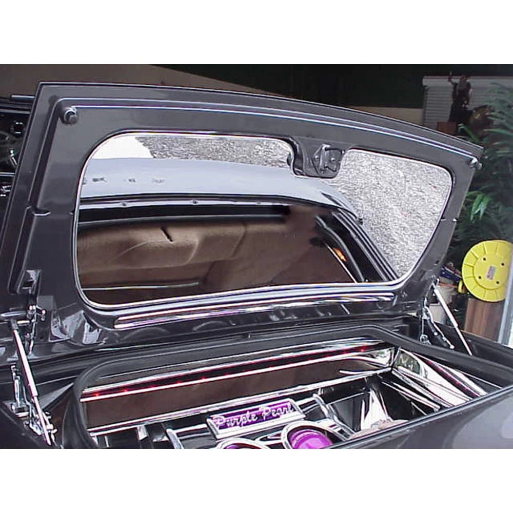 Polished Stainless Steel Trunk Lid Panel for 1997-2004 Chevy Corvette