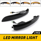 LED Wing Mirror Indicator Light for Ford Focus (2013–2018) Smoked