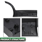 Rear Left Side Door Molding for Hyundai Santa Fe Sport (2013–2018)