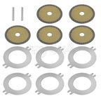 Wet Brake Disk Kit & Parking Brake Seal Kit for John Deere Gator (AM140806, AM148465)