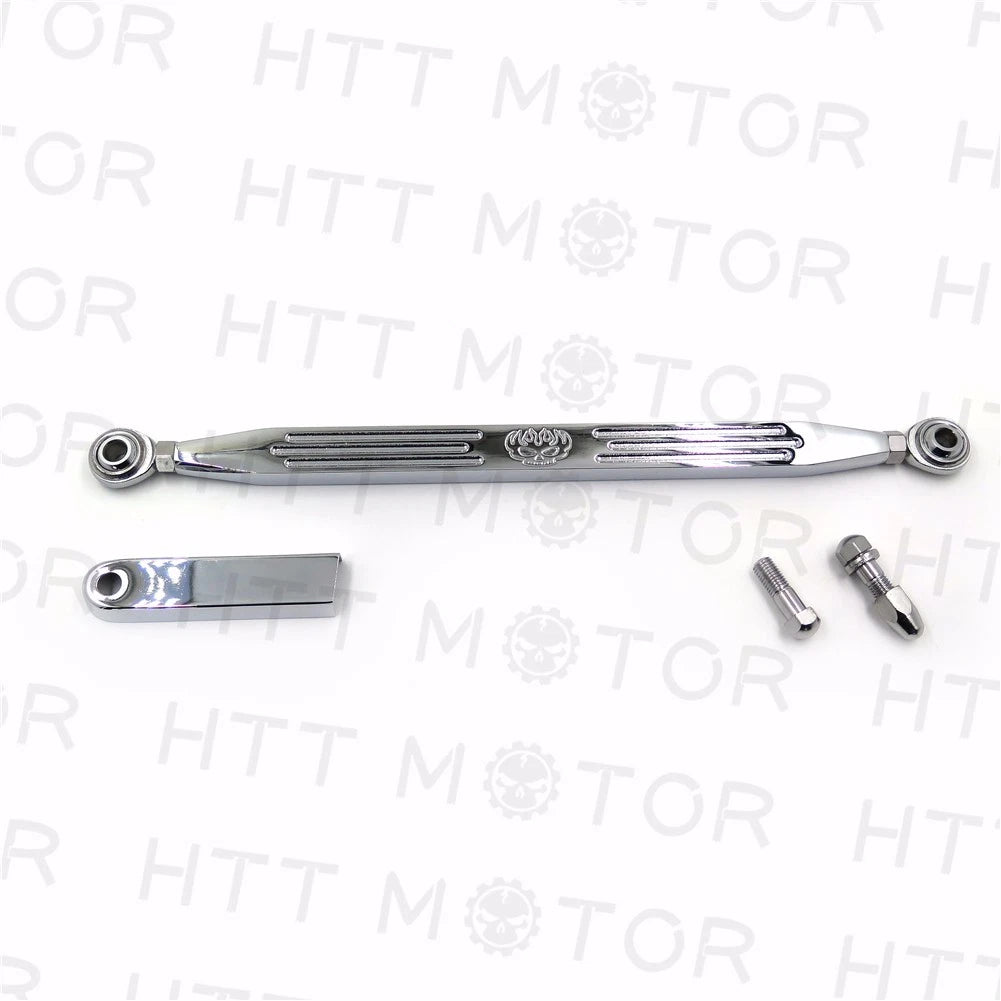 Custom Chrome Edge Cut Gear Shift Linkage for Harley Softail (2000–2023)
