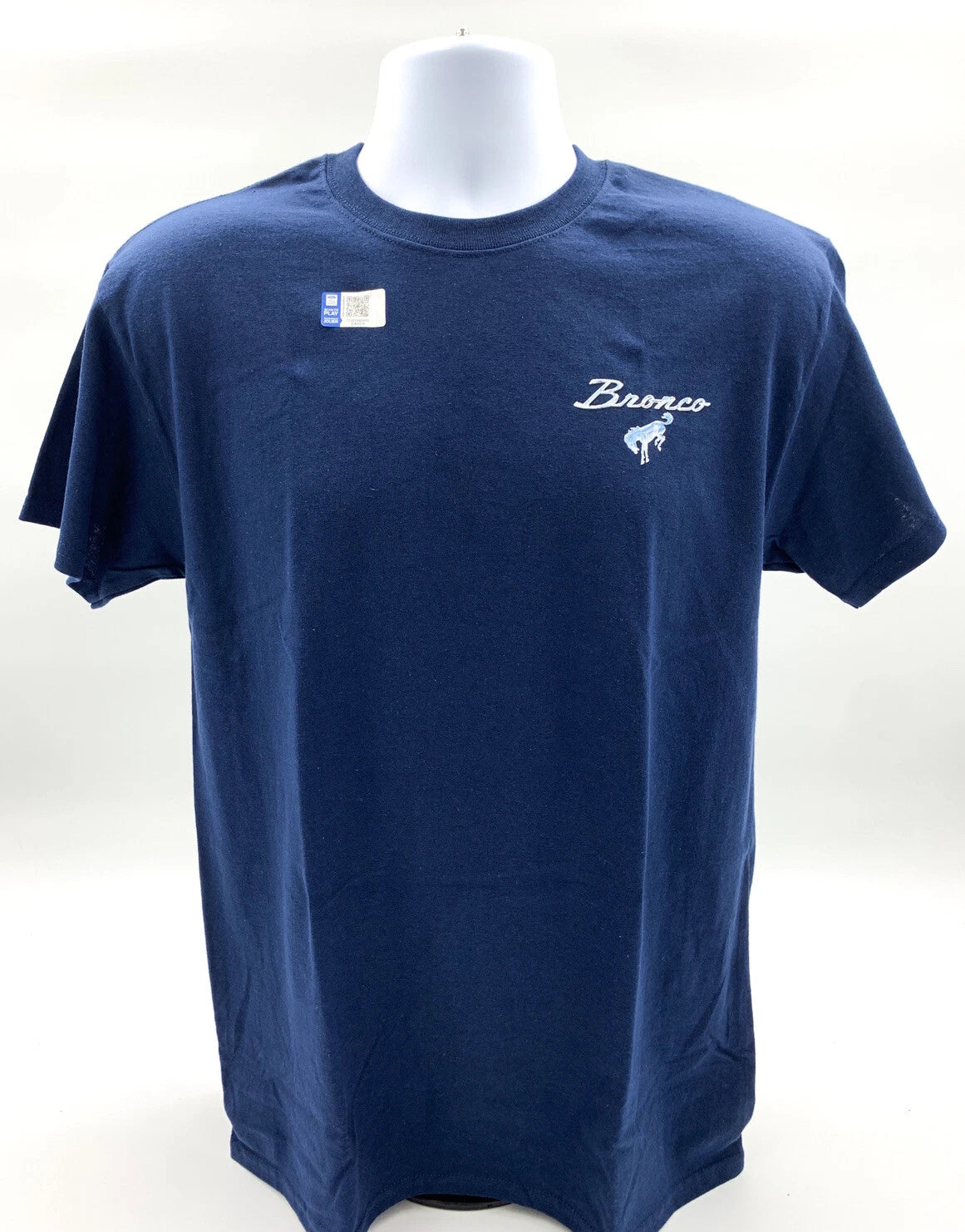 Bronco T-Shirt Navy Blue Replacement for Ford Bronco (2021–2024)